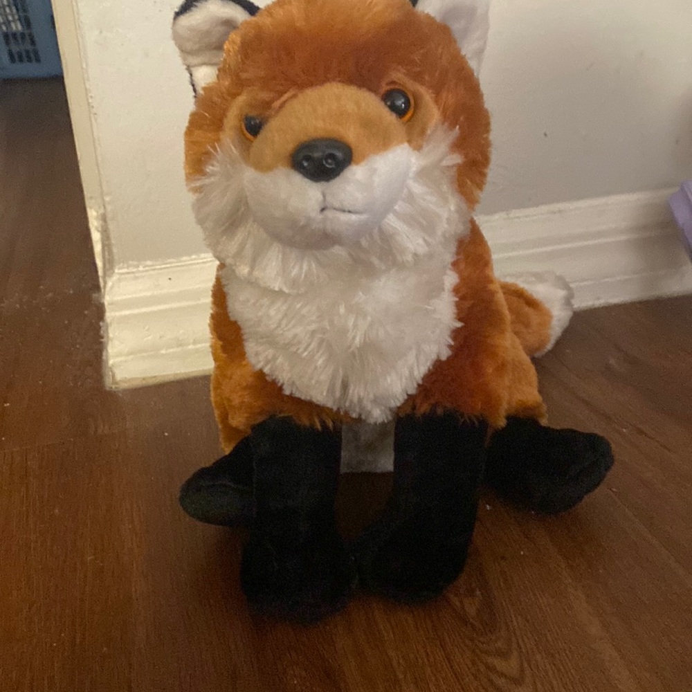 This is a wild republic fox stuffed animal